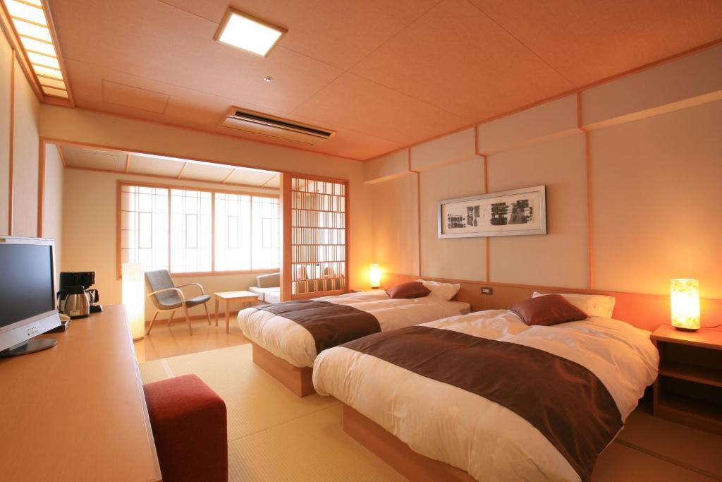 Hotel Taisetsu Onsen&Canyon Resort Kamikawa  Phòng bức ảnh